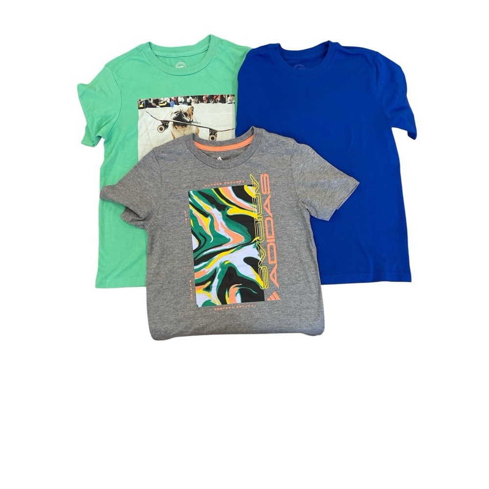 Lot Of 3‎ Adidas/Wonder Boys Tshirts Size 8